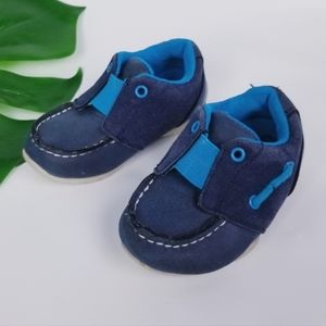 PLACE Baby Boy Sneakers Slip On EUC! Non Marking